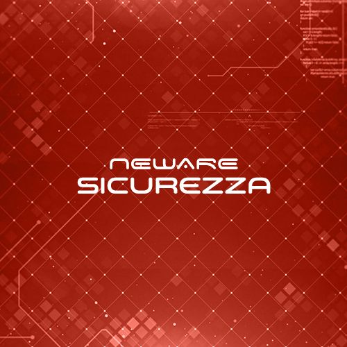 neware sicurezza banner rosso